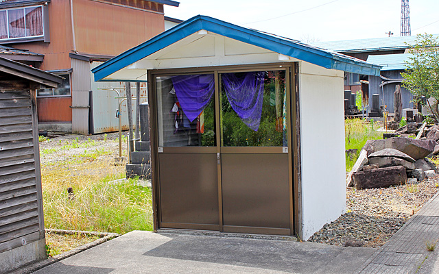 北向き地蔵さん