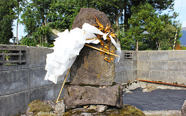 石川理紀之助翁記念碑